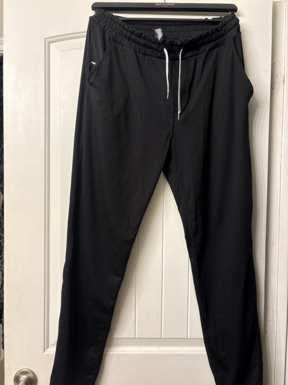 Vuori Black Drawstring Joggers